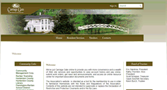 Desktop Screenshot of carriagegatehoa.com